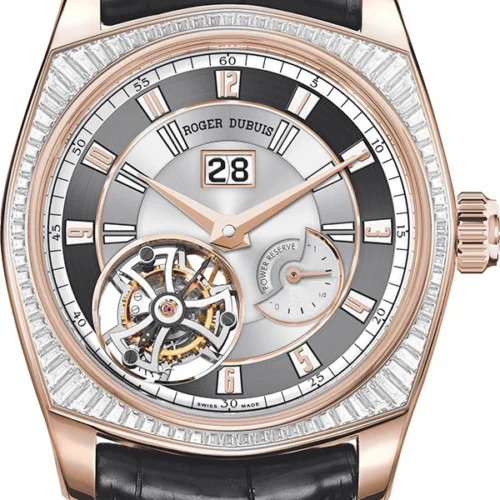 ROGER DUBUIS La Monégasque Rose Gold & Diamond Flying Tourbillon